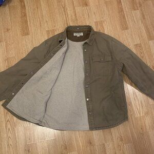 BC Clothing Heritage Collection Brown Jacket Mens XL Cotton Polyester